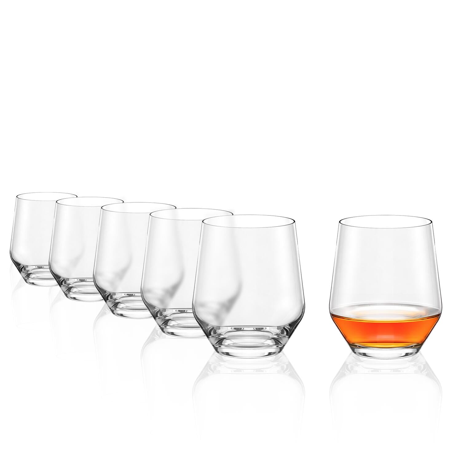 Quatrophil glas, 370 ml - 6 stk